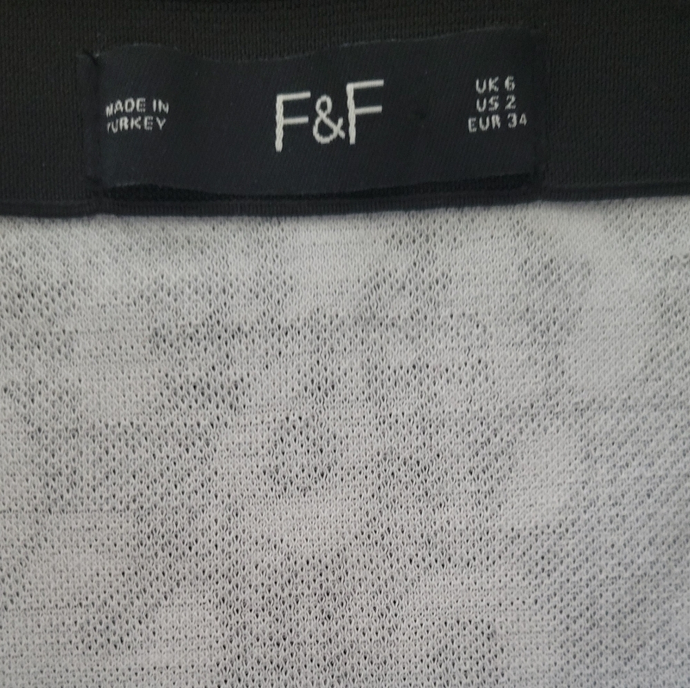 F & F Leopard Animal Print Plaid A Line Skirt - Picture 4 of 4